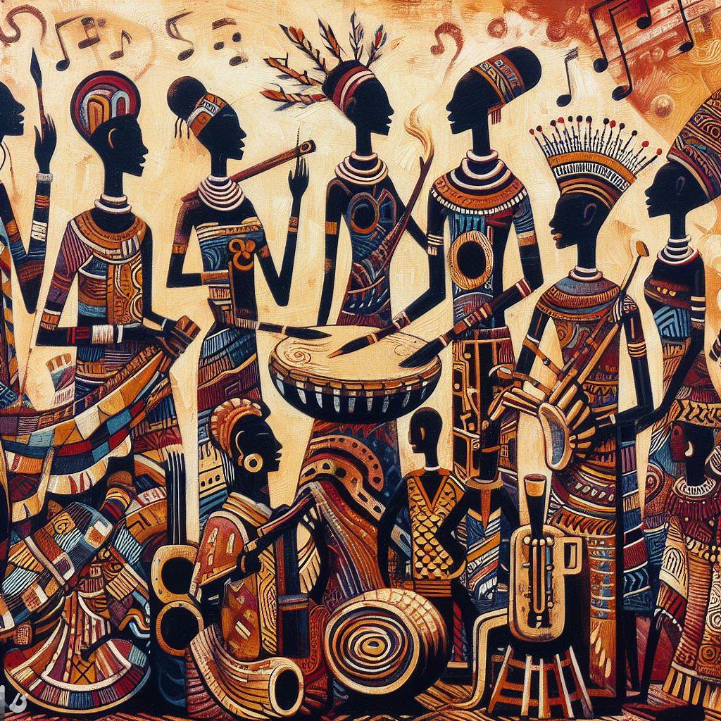 Tinga Tinga Painting
